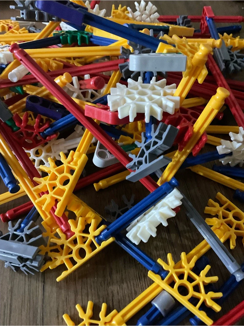 3 lots K'NEX Building Set Bulk Lot Assorted Parts Pieces No. Box